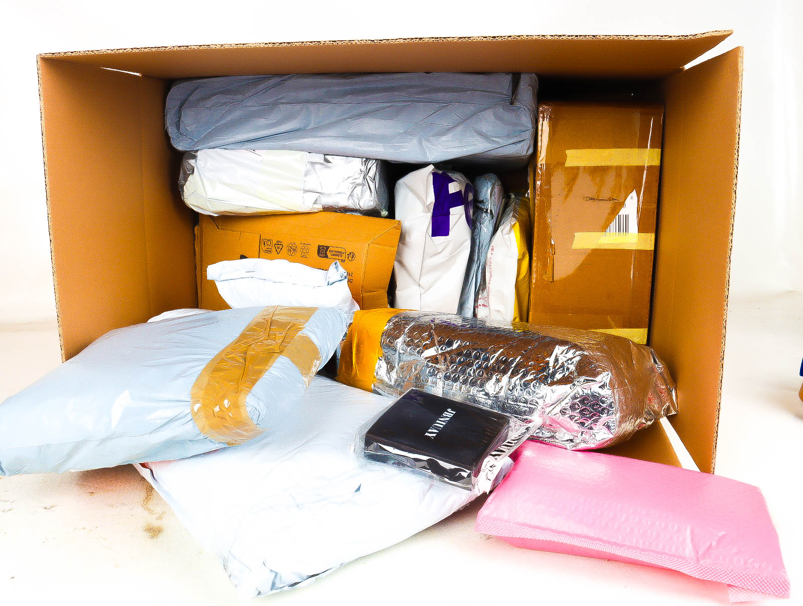 XL Doos met Verloren & Retour Postpakketten