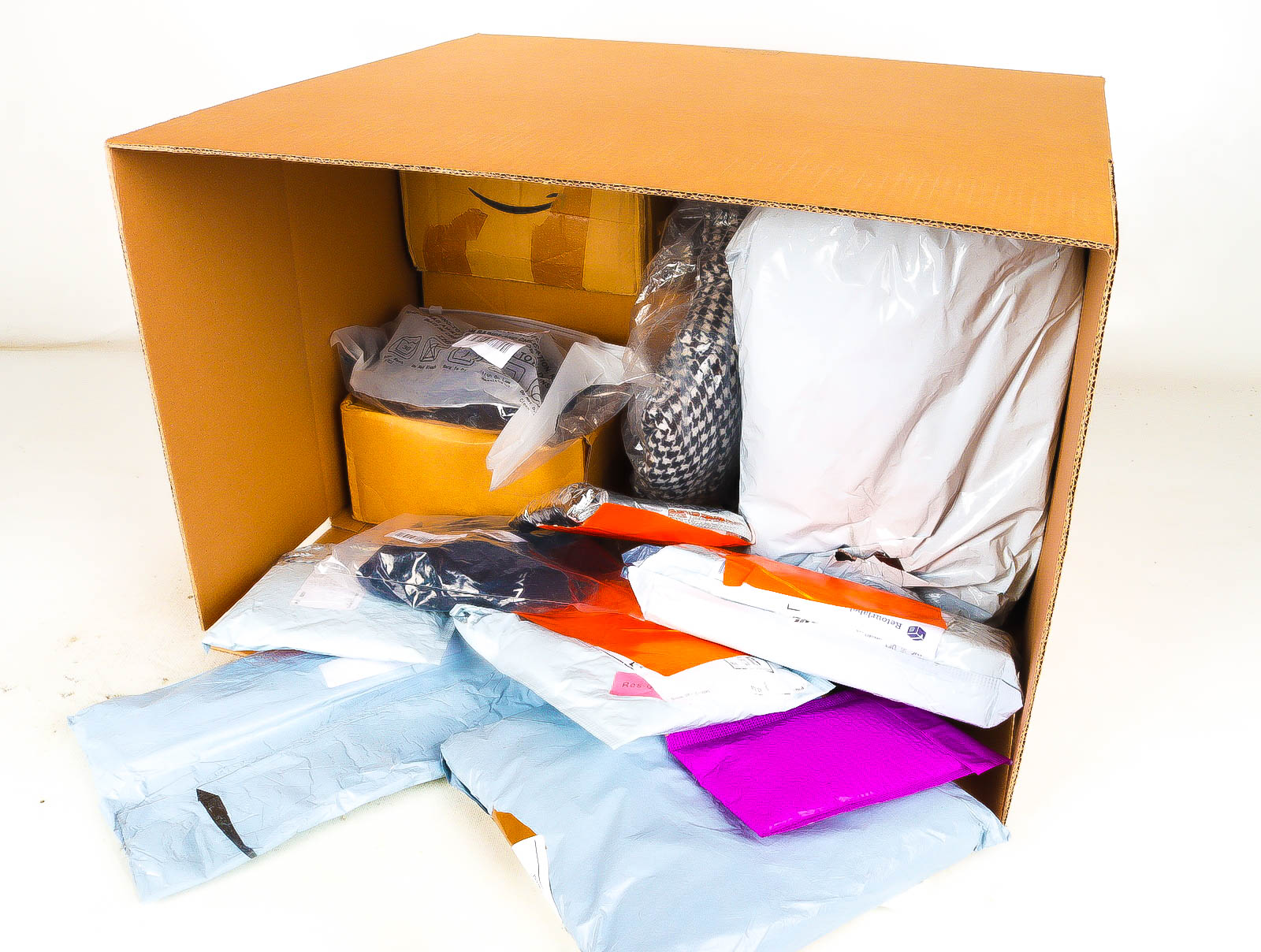 XL Doos met Verloren & Retour Postpakketten