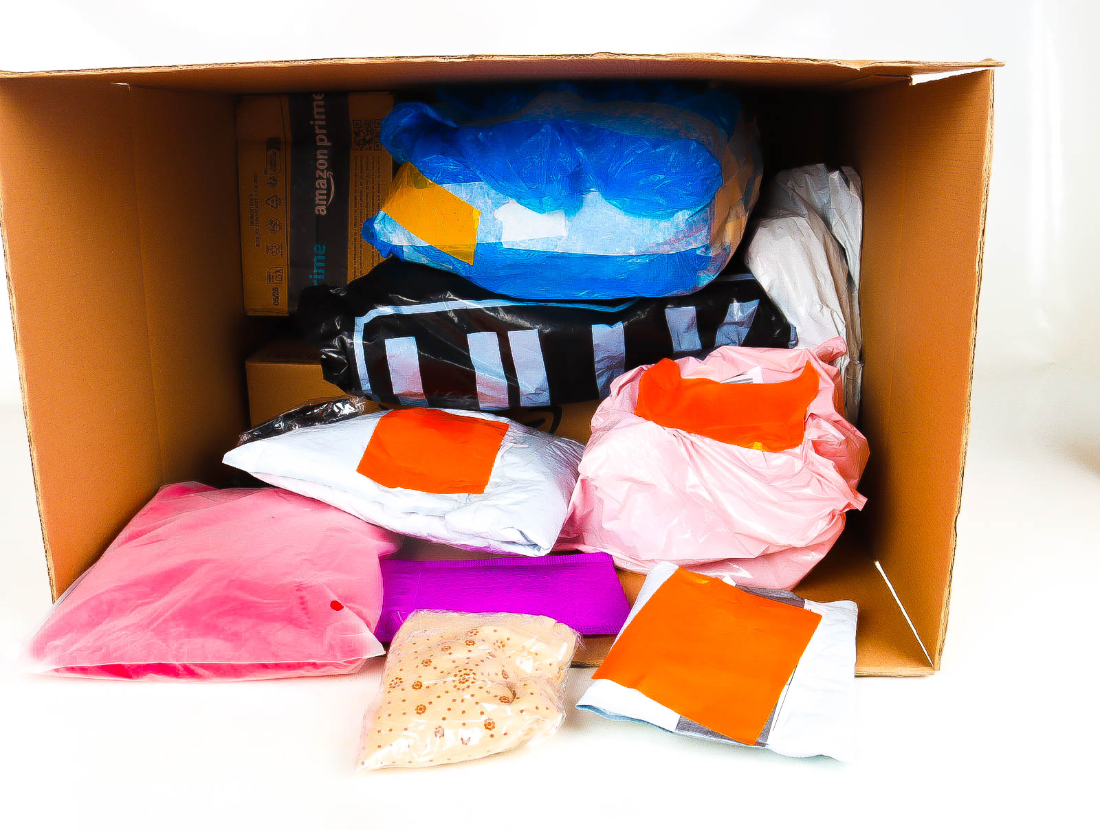 XL Doos met Verloren & Retour Postpakketten