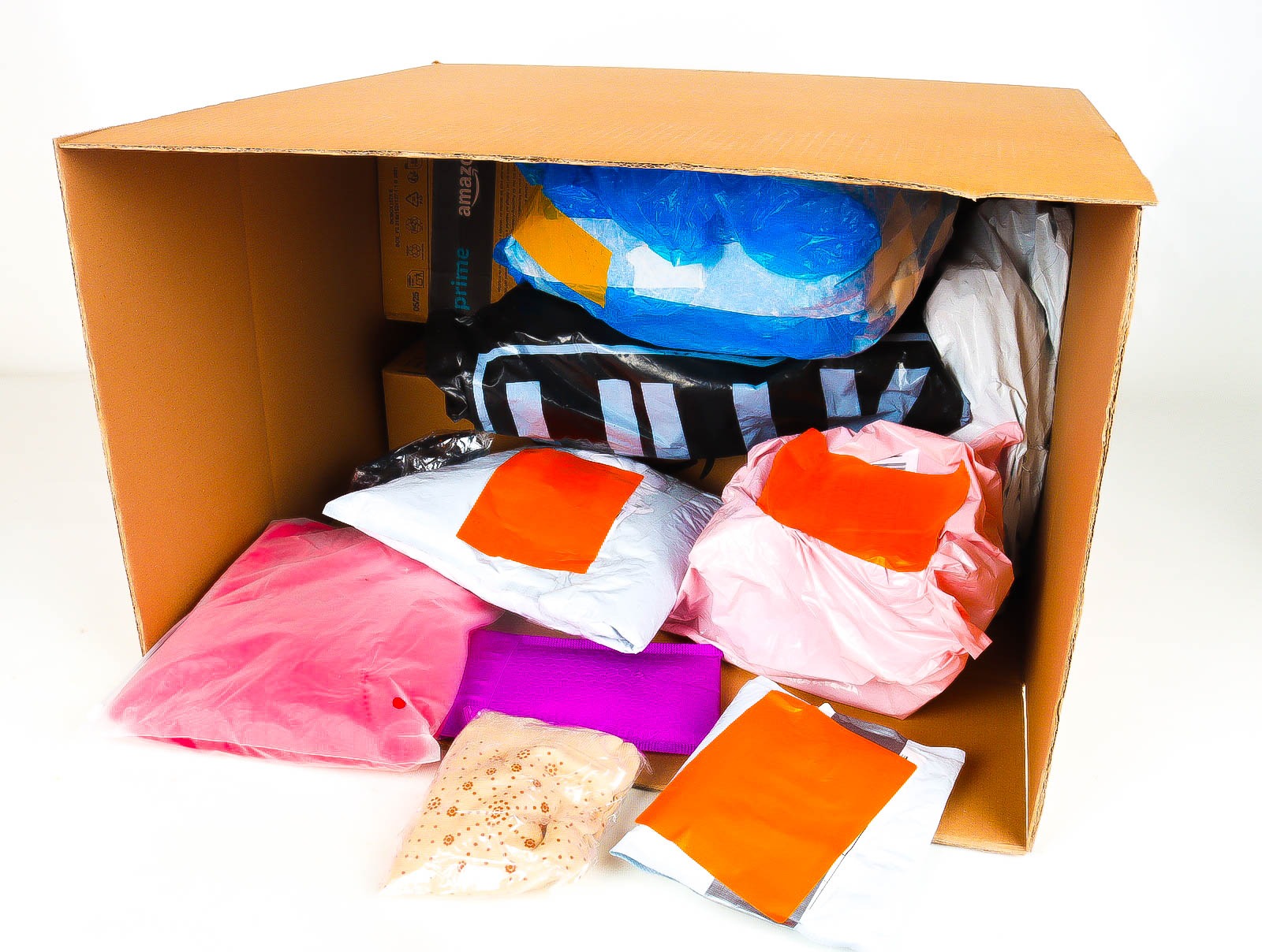 XL Doos met Verloren & Retour Postpakketten