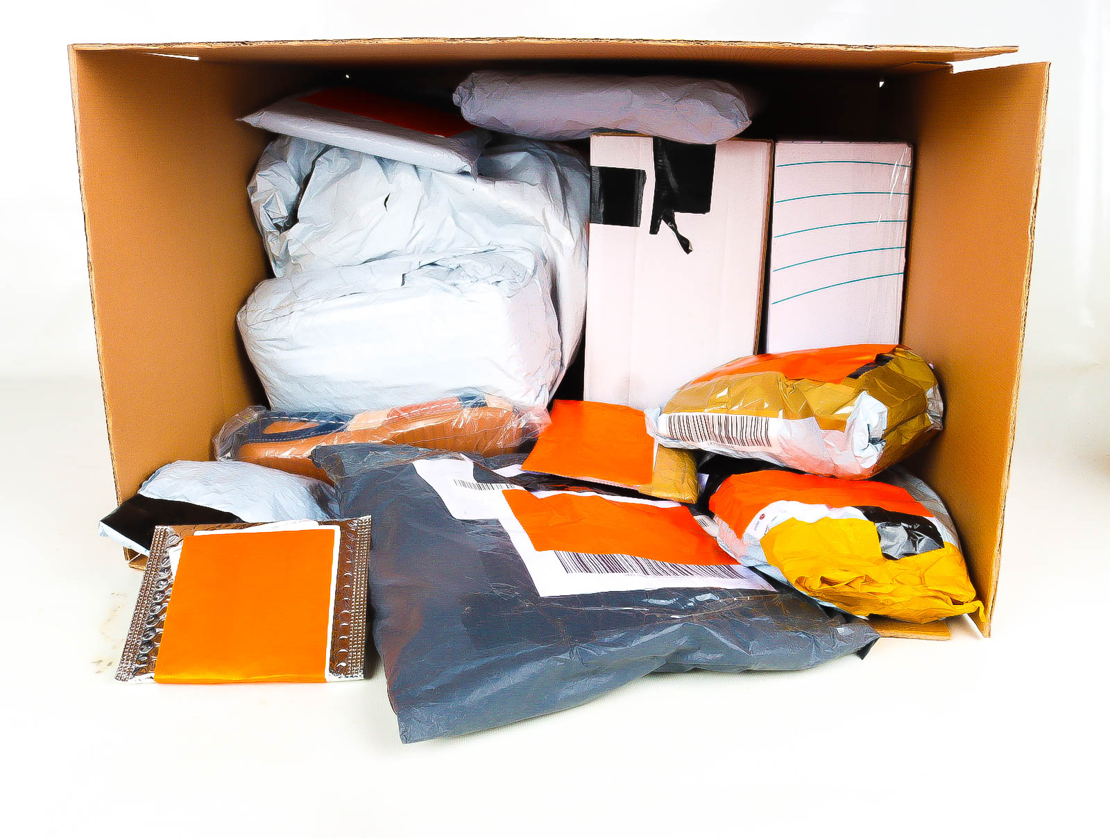 XL Doos met Verloren & Retour Postpakketten