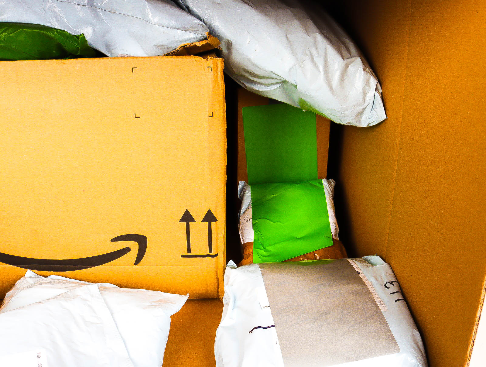 XL Doos met Verloren & Retour Postpakketten