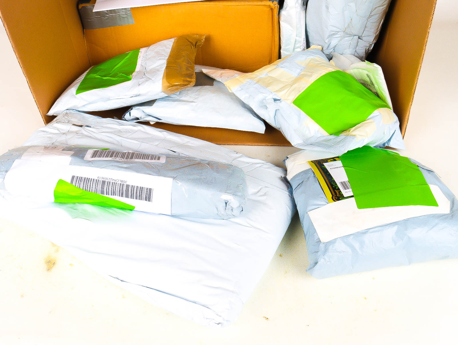 XL Doos met Verloren & Retour Postpakketten