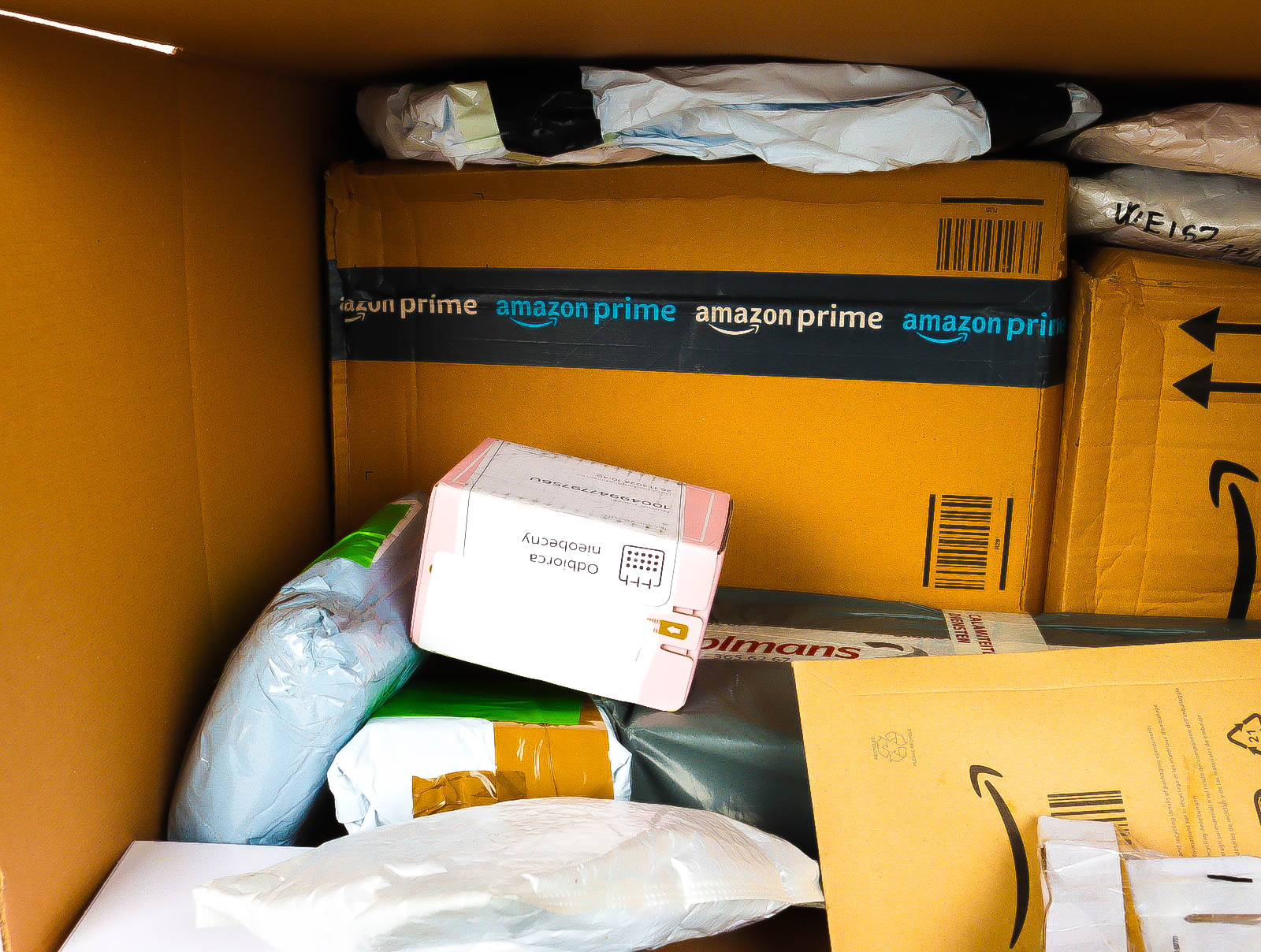 XL Doos met Verloren & Retour Postpakketten