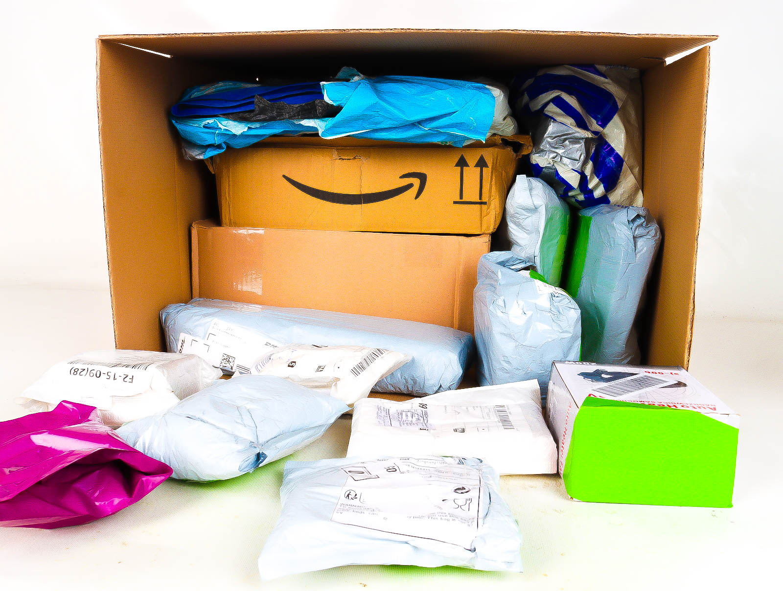 XL Doos met Verloren & Retour Postpakketten