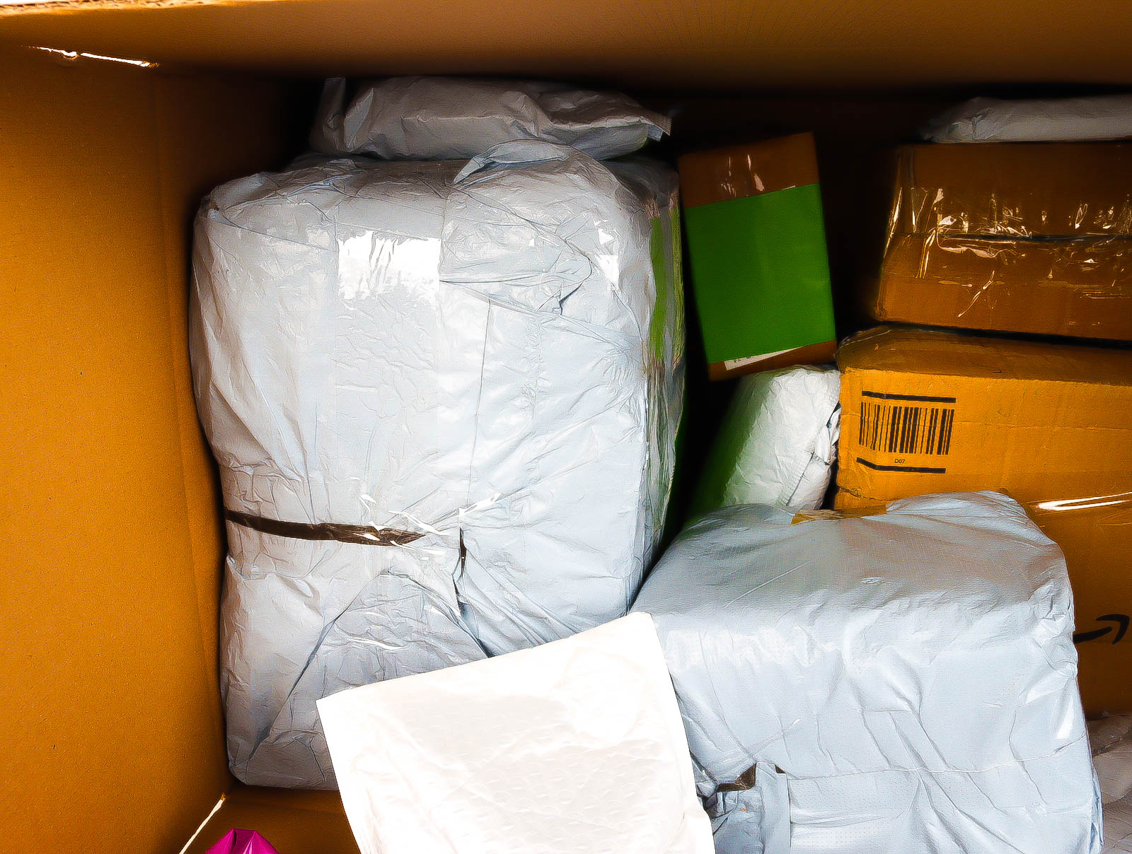 XL Doos met Verloren & Retour Postpakketten