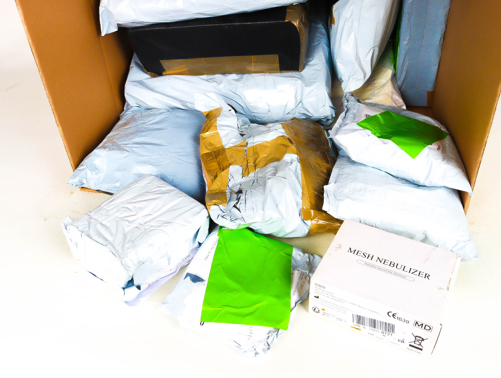 XL Doos met Verloren & Retour Postpakketten