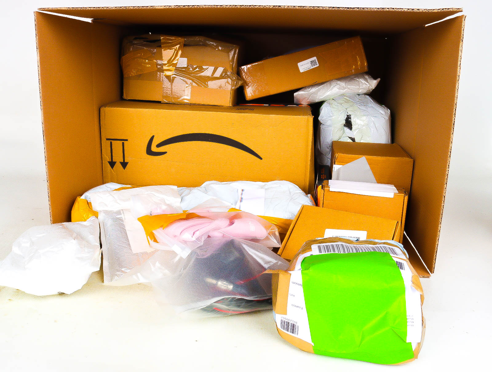 XL Doos met Verloren & Retour Postpakketten