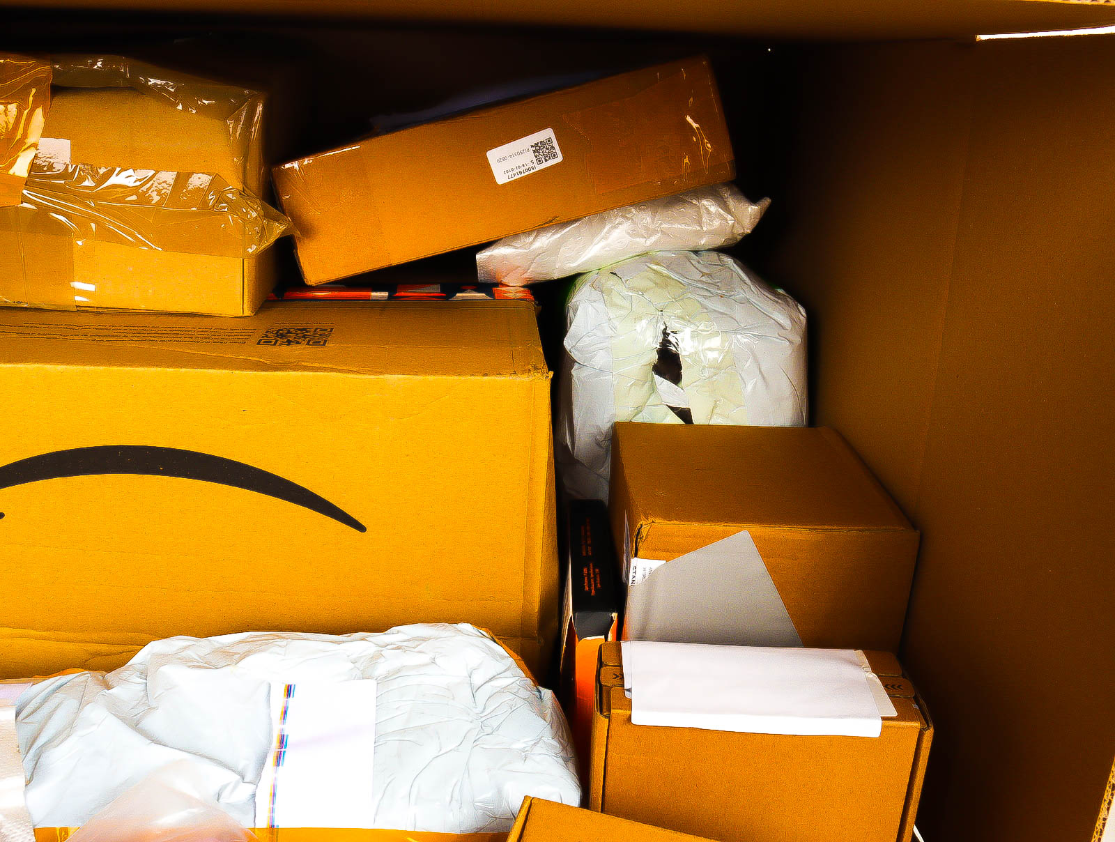 XL Doos met Verloren & Retour Postpakketten