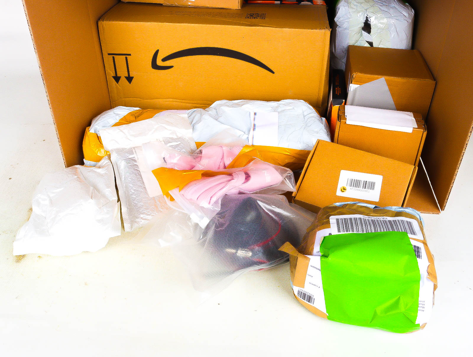 XL Doos met Verloren & Retour Postpakketten