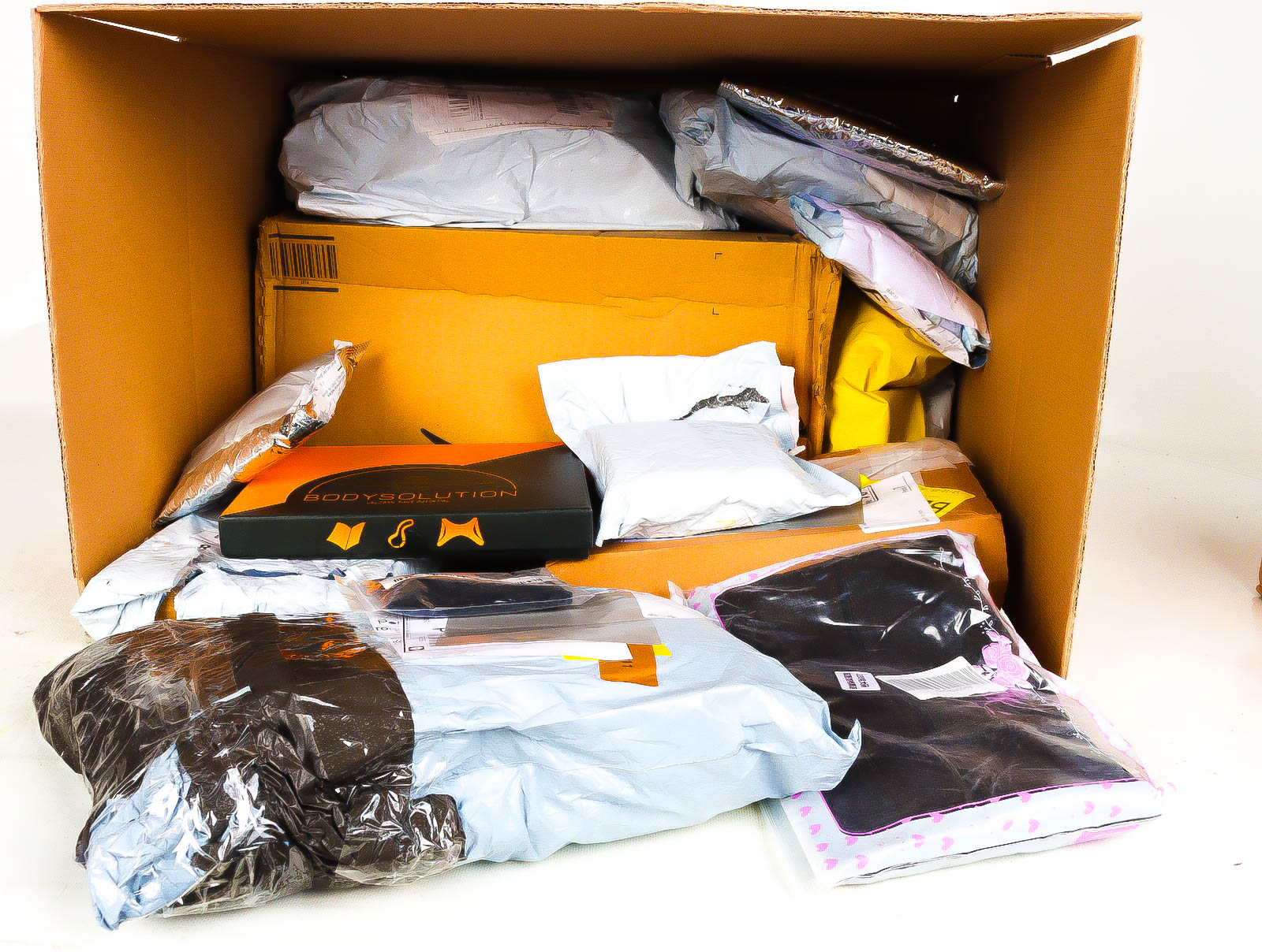 XL Doos met Verloren & Retour Postpakketten