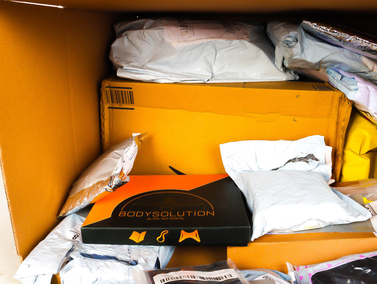 XL Doos met Verloren & Retour Postpakketten