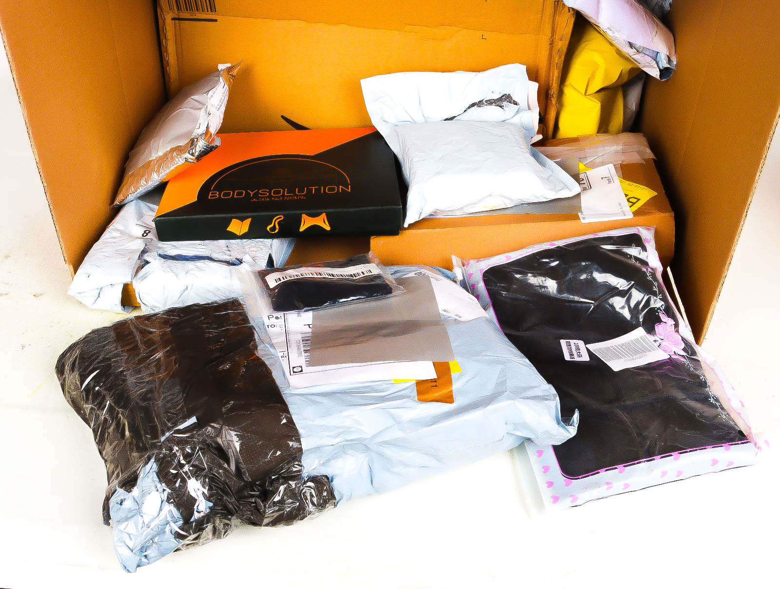 XL Doos met Verloren & Retour Postpakketten