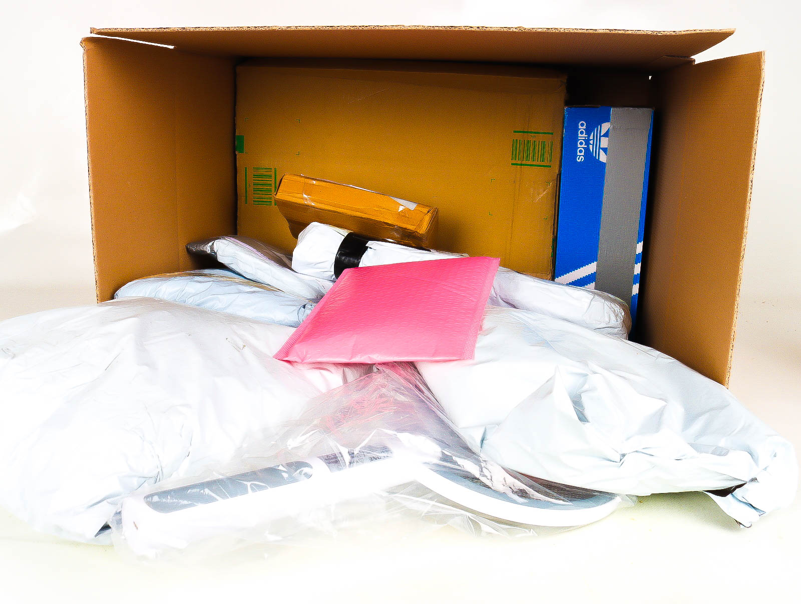 XL Doos met Verloren & Retour Postpakketten