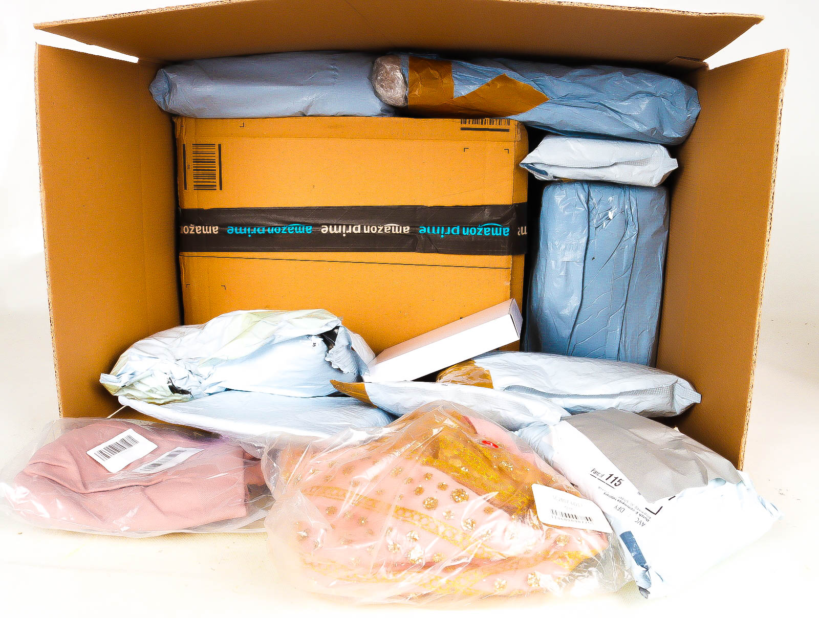 XL Doos met Verloren & Retour Postpakketten