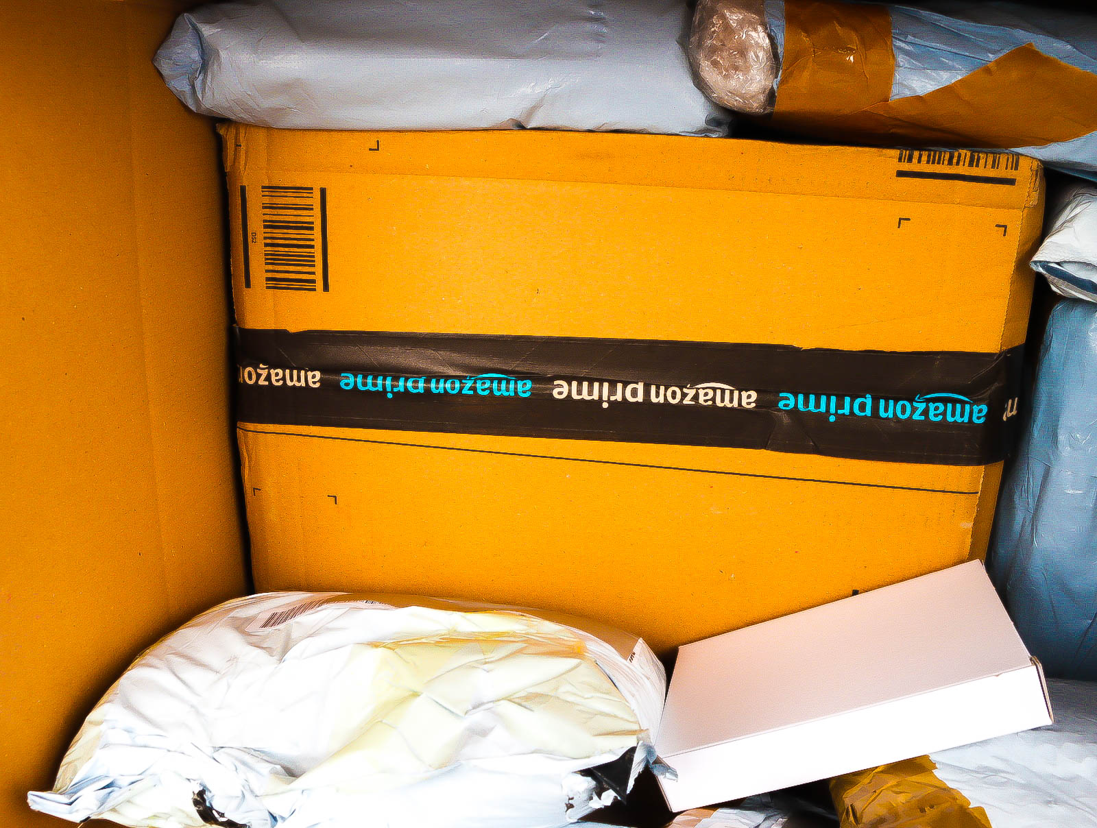 XL Doos met Verloren & Retour Postpakketten