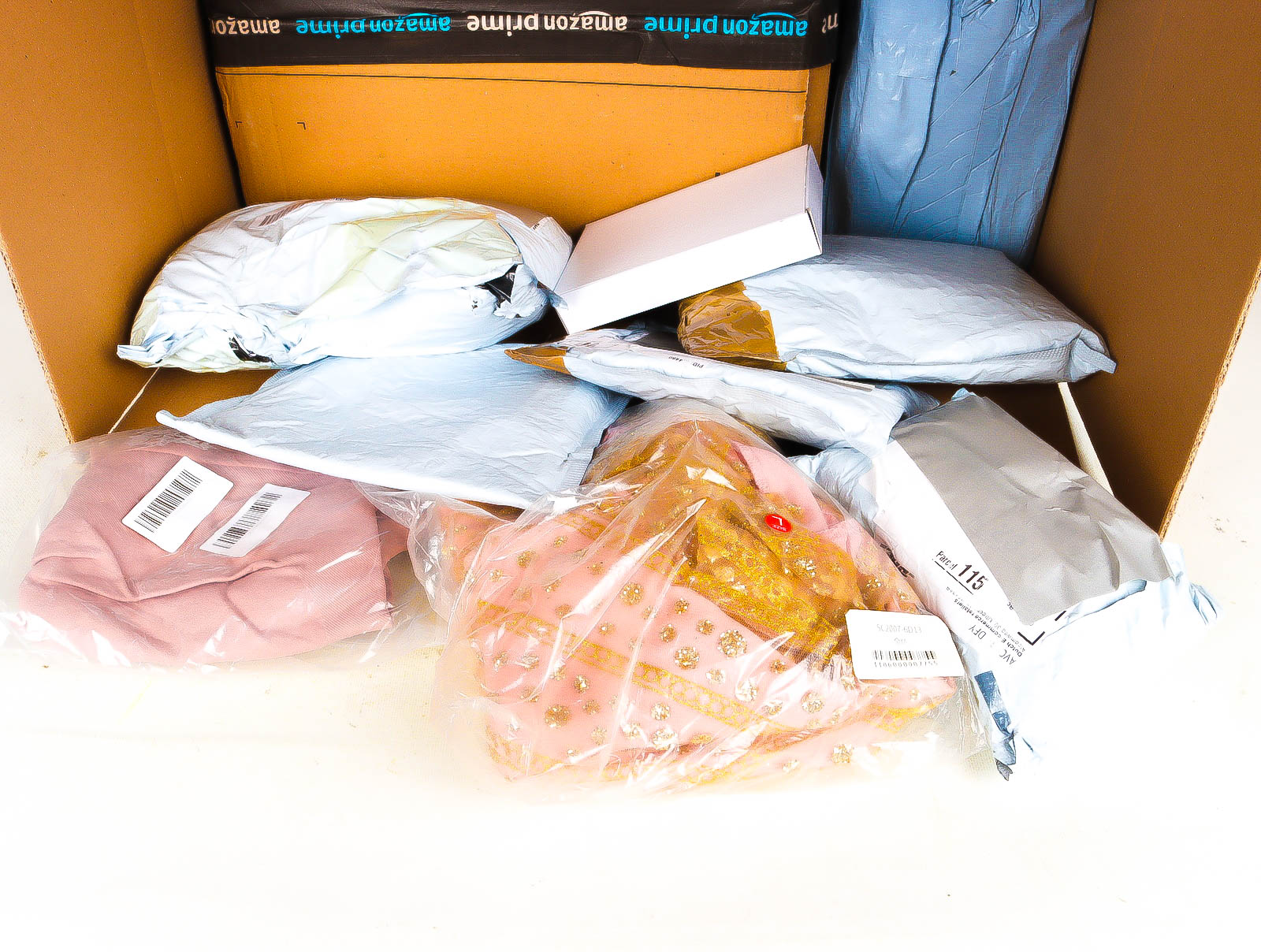 XL Doos met Verloren & Retour Postpakketten