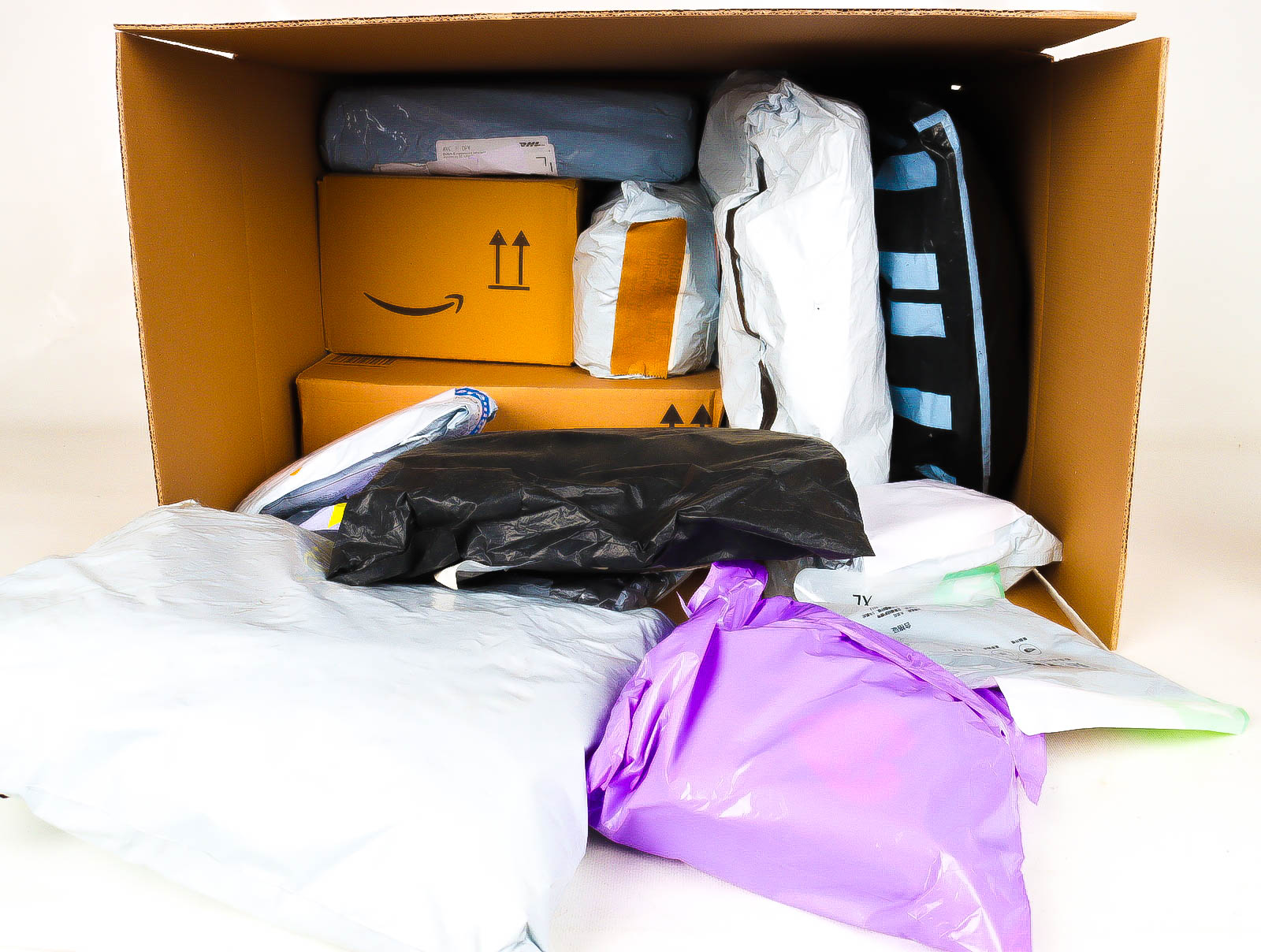 XL Doos met Verloren & Retour Postpakketten