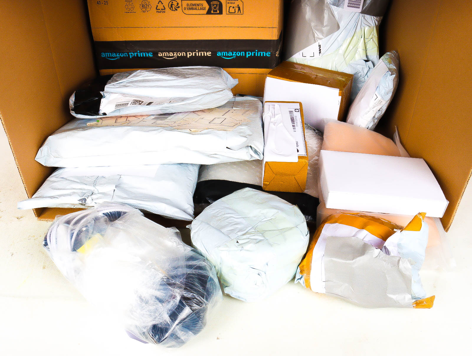 XL Doos met Verloren & Retour Postpakketten