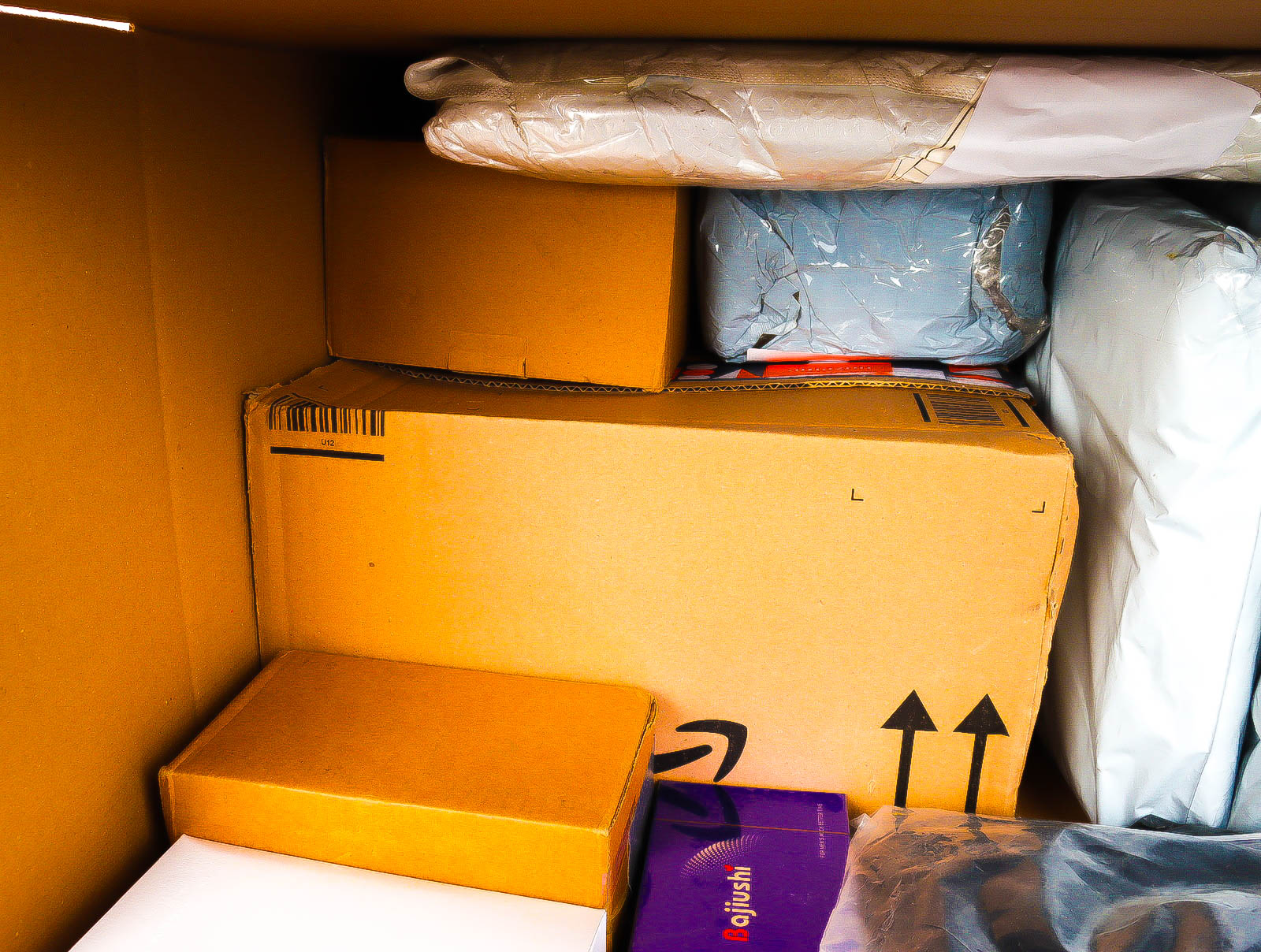 XL Doos met Verloren & Retour Postpakketten