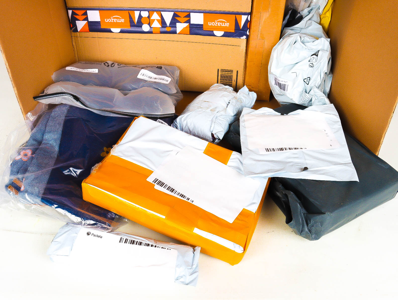 XL Doos met Verloren & Retour Postpakketten