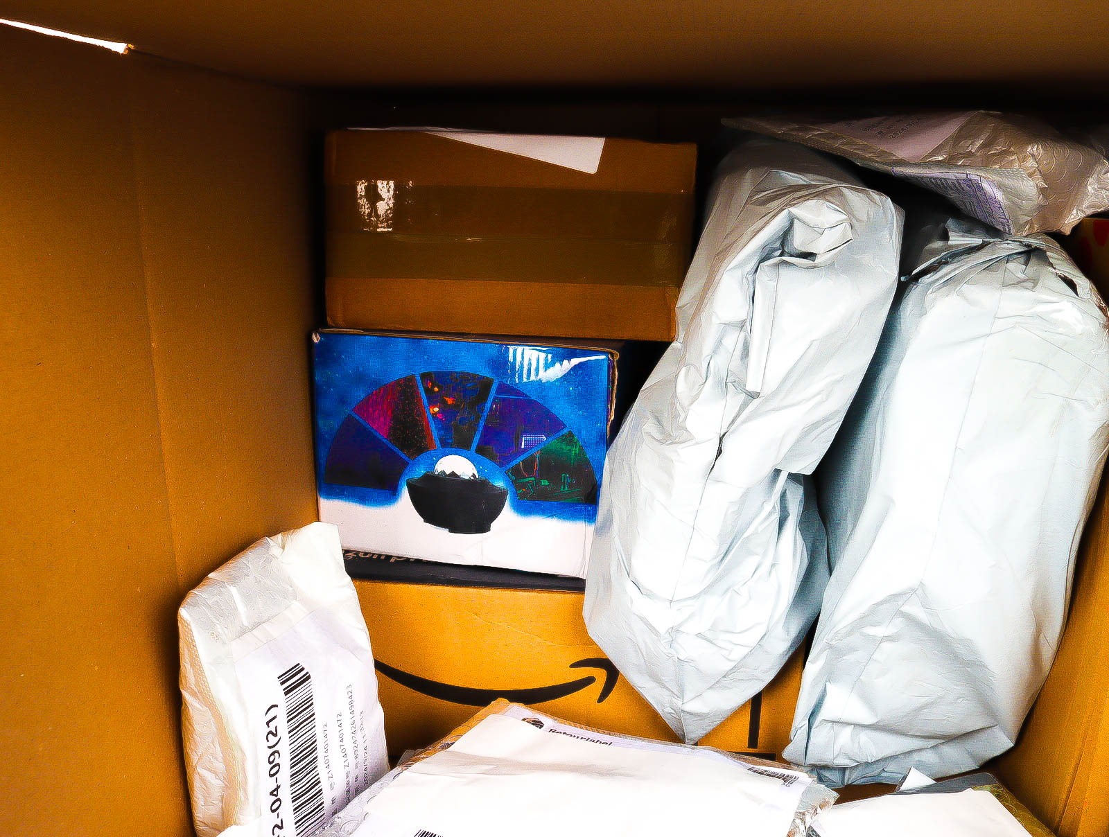 XL Doos met Verloren & Retour Postpakketten