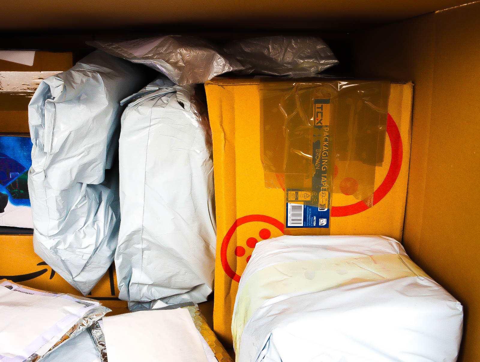 XL Doos met Verloren & Retour Postpakketten