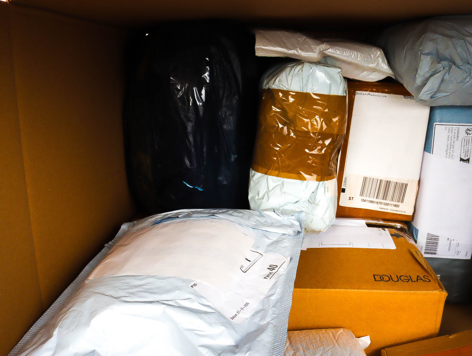 XL Doos met Verloren & Retour Postpakketten