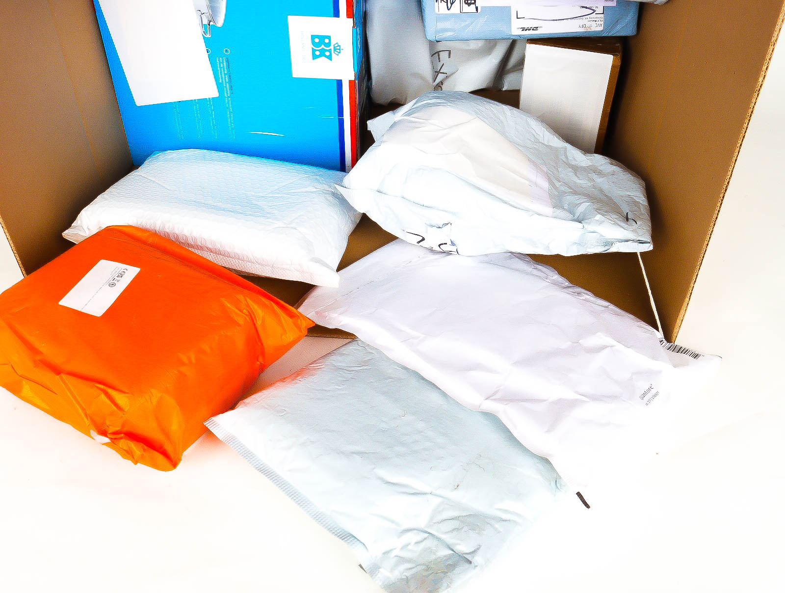 XL Doos met Verloren & Retour Postpakketten