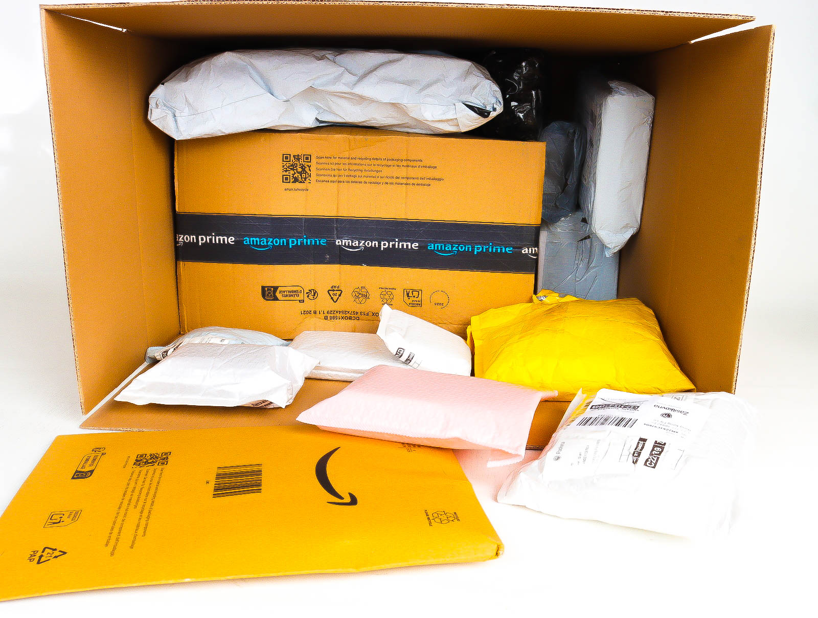 XL Doos met Verloren & Retour Postpakketten