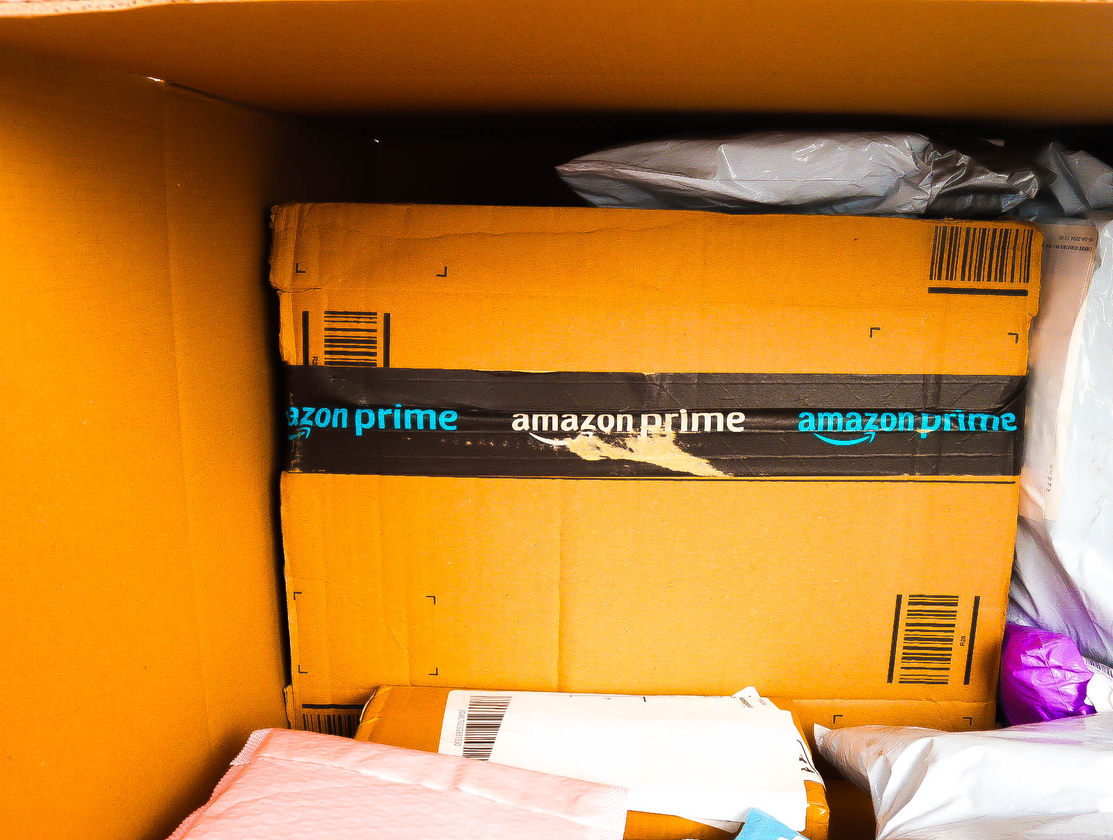 XL Doos met Verloren & Retour Postpakketten