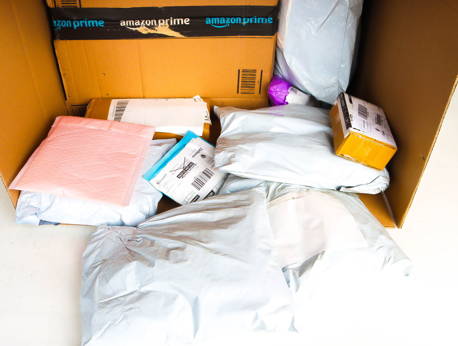 XL Doos met Verloren & Retour Postpakketten