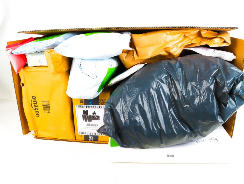 XXL Doos met Verloren Postpakketten
