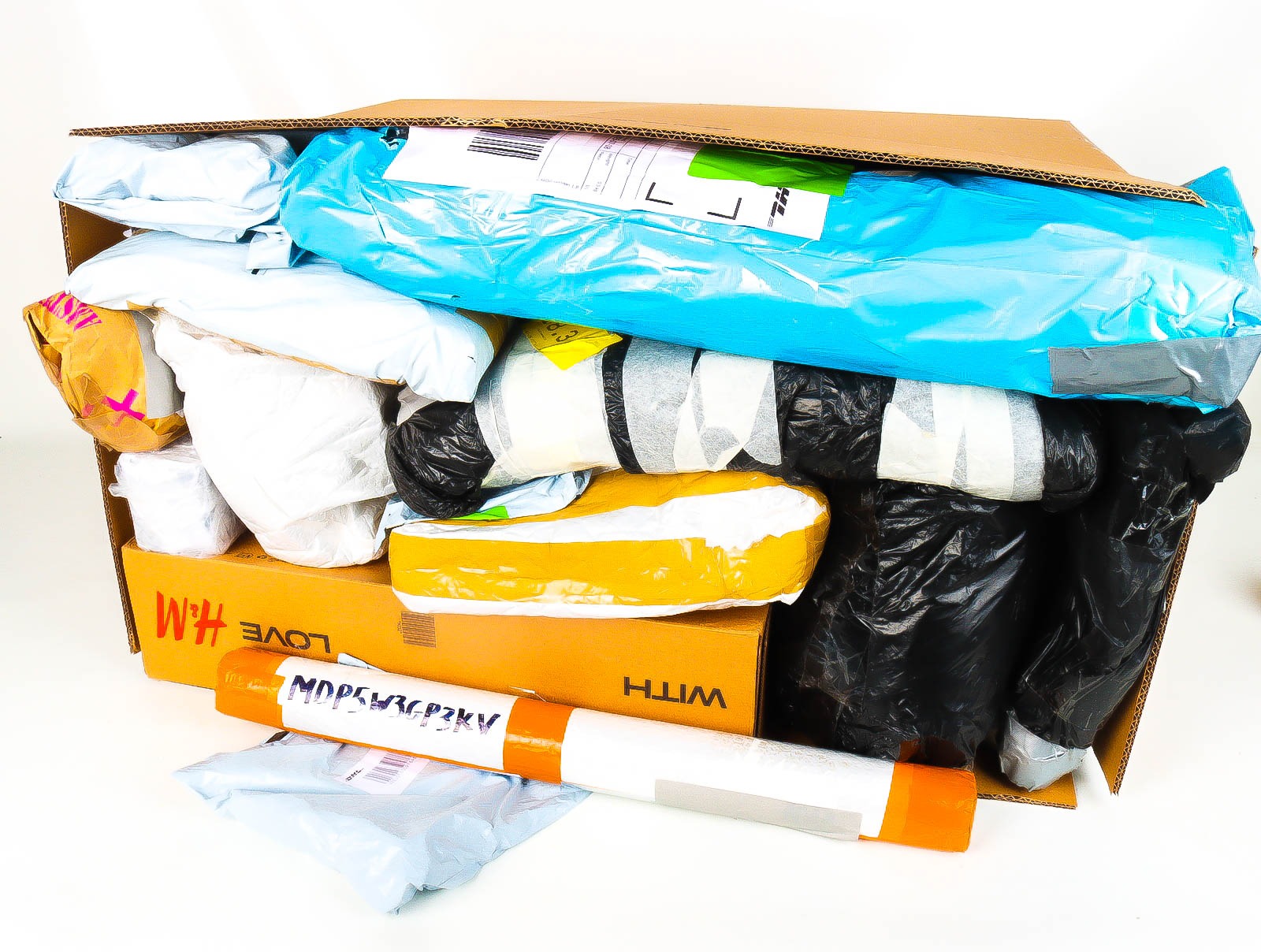 XXL Doos met Verloren & Retour Postpakketten