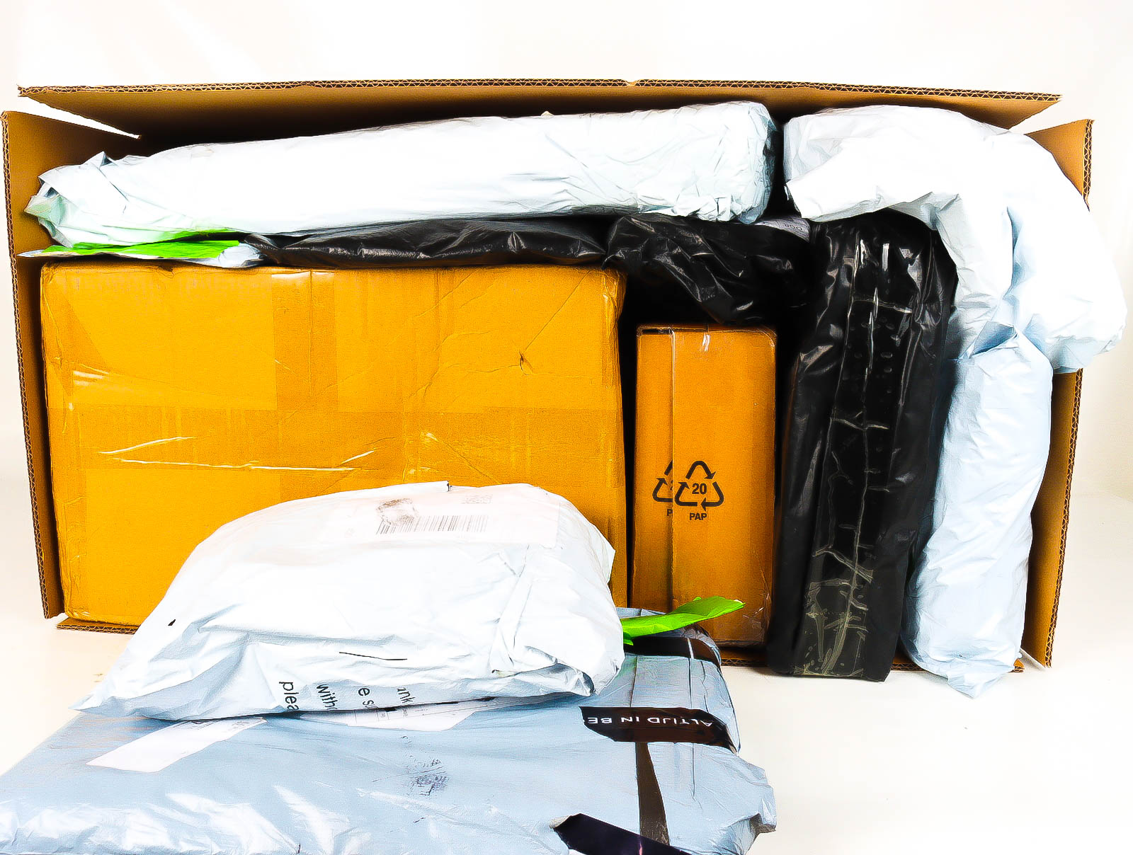 XXL Doos met Verloren & Retour Postpakketten