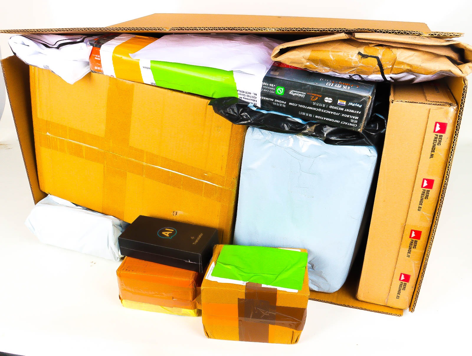 XXL Doos met Verloren & Retour Postpakketten