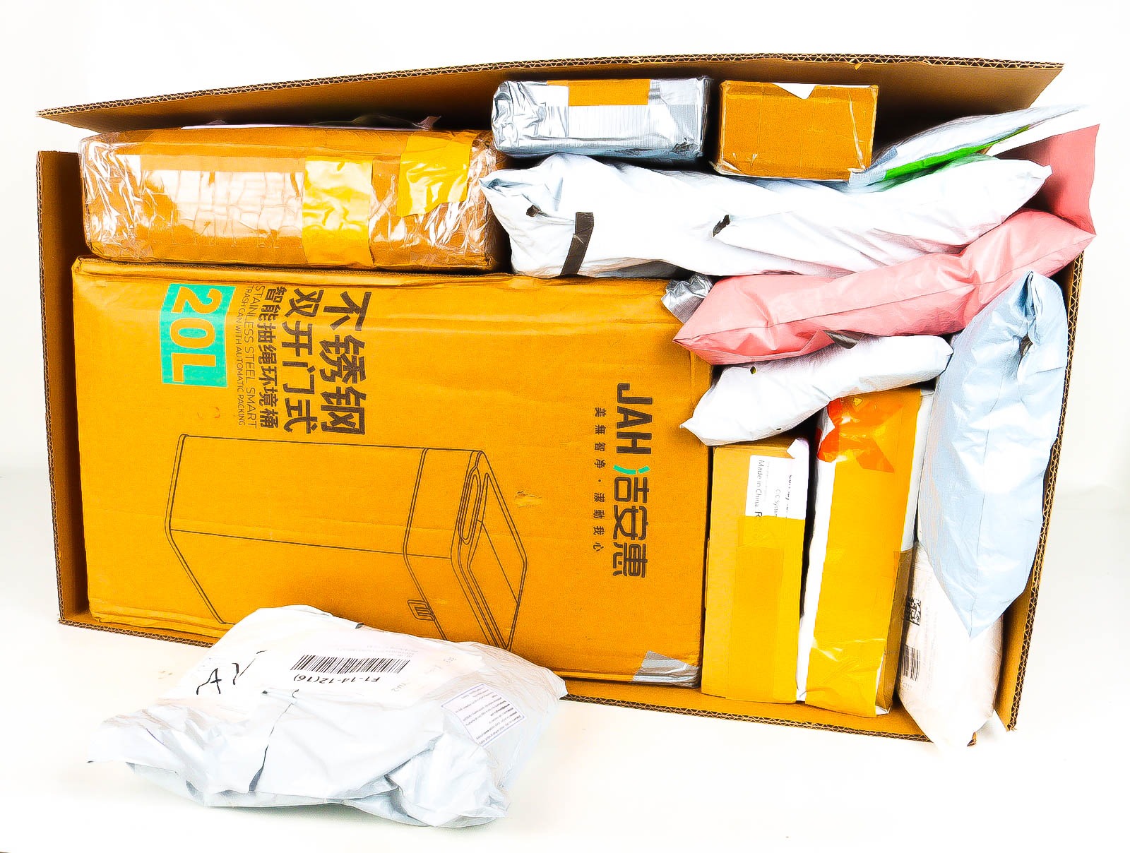 XXL Doos met Verloren & Retour Postpakketten