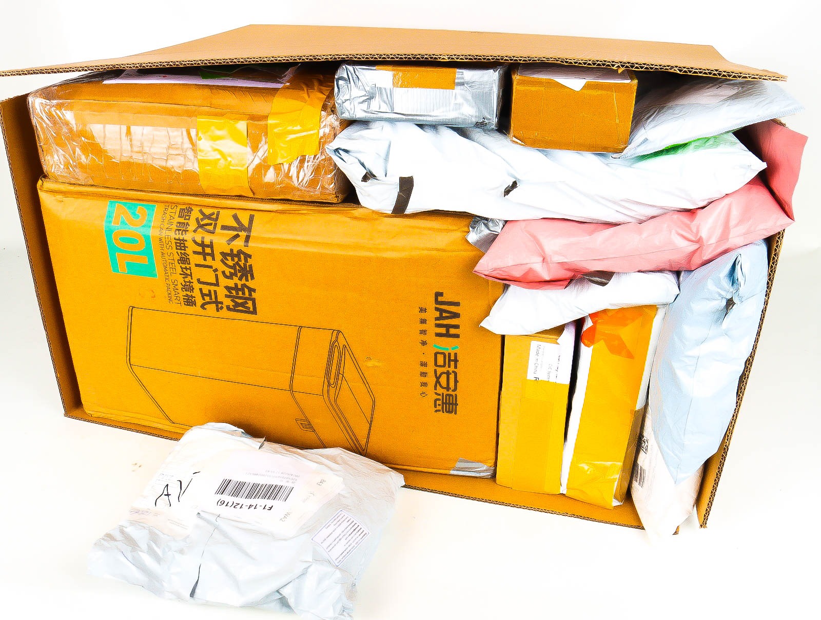 XXL Doos met Verloren & Retour Postpakketten