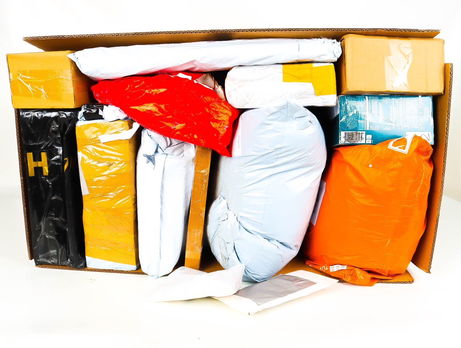 XXL Doos met Verloren & Retour Postpakketten