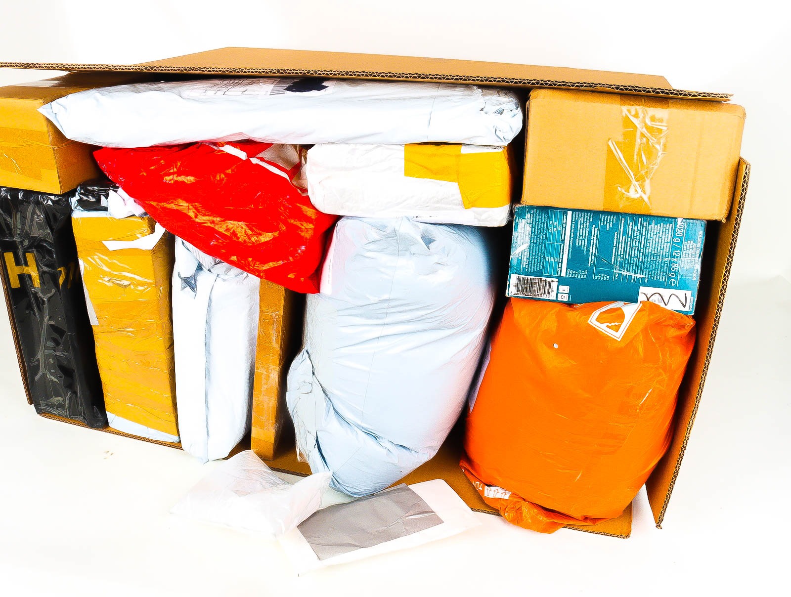 XXL Doos met Verloren & Retour Postpakketten