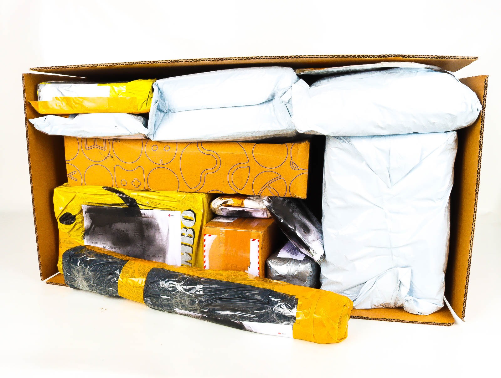 XXL Doos met Verloren & Retour Postpakketten