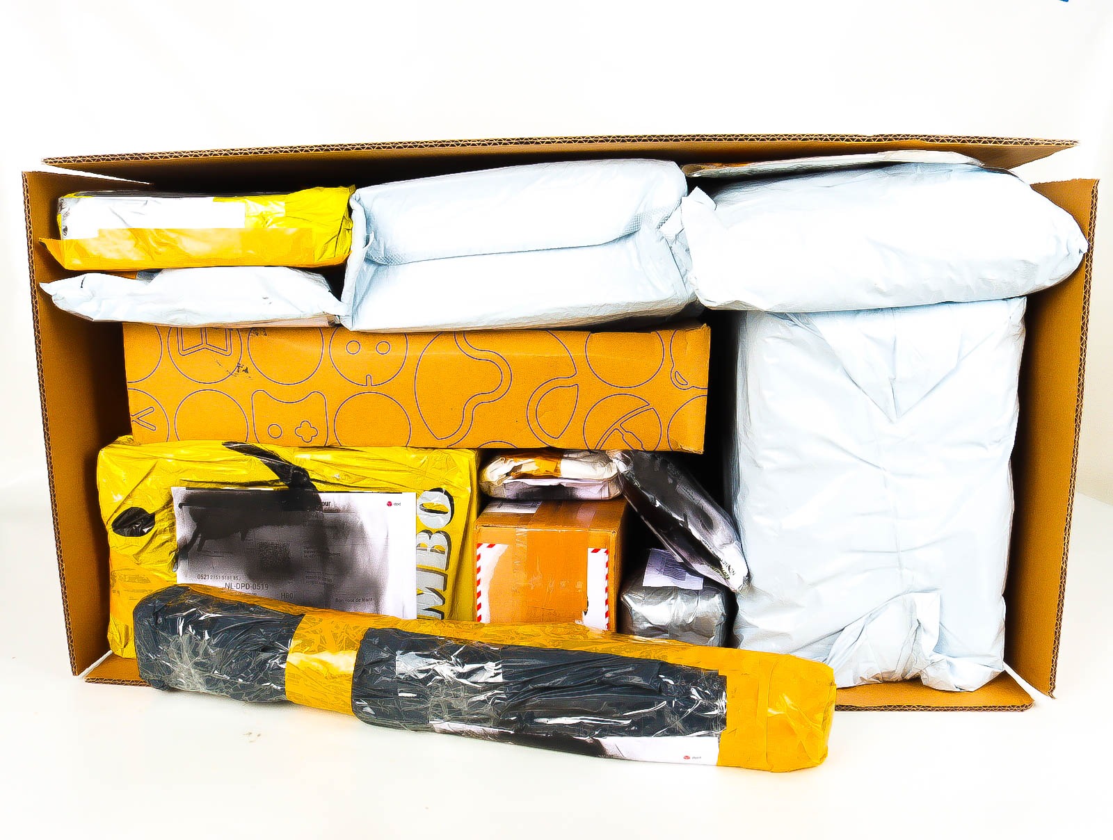 XXL Doos met Verloren & Retour Postpakketten