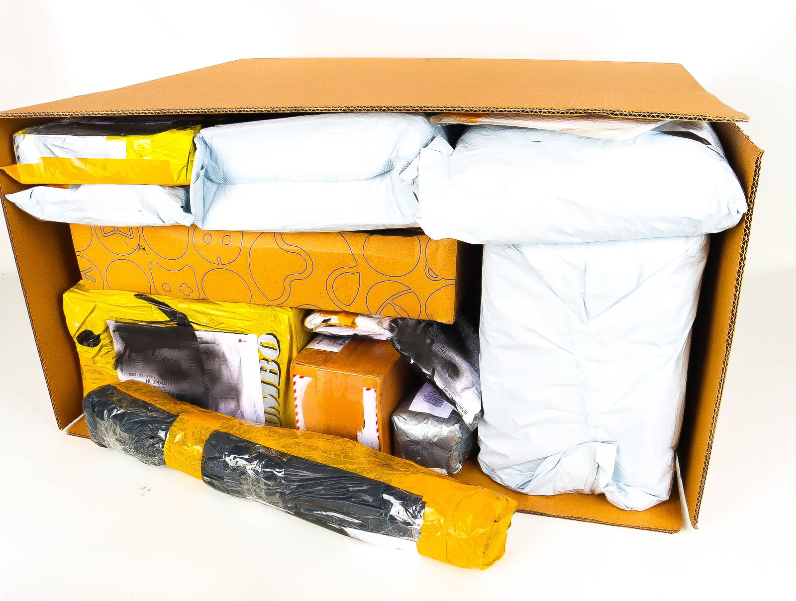 XXL Doos met Verloren & Retour Postpakketten