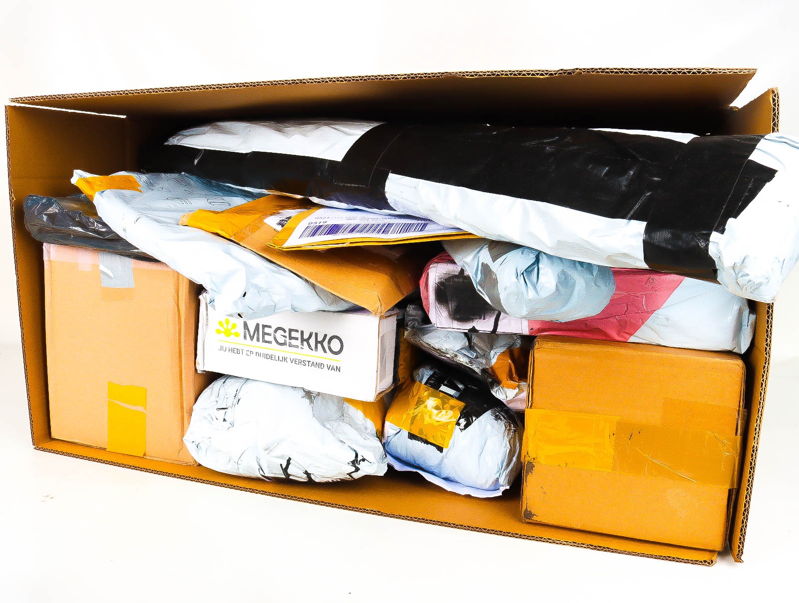 XXL Doos met Verloren & Retour Postpakketten