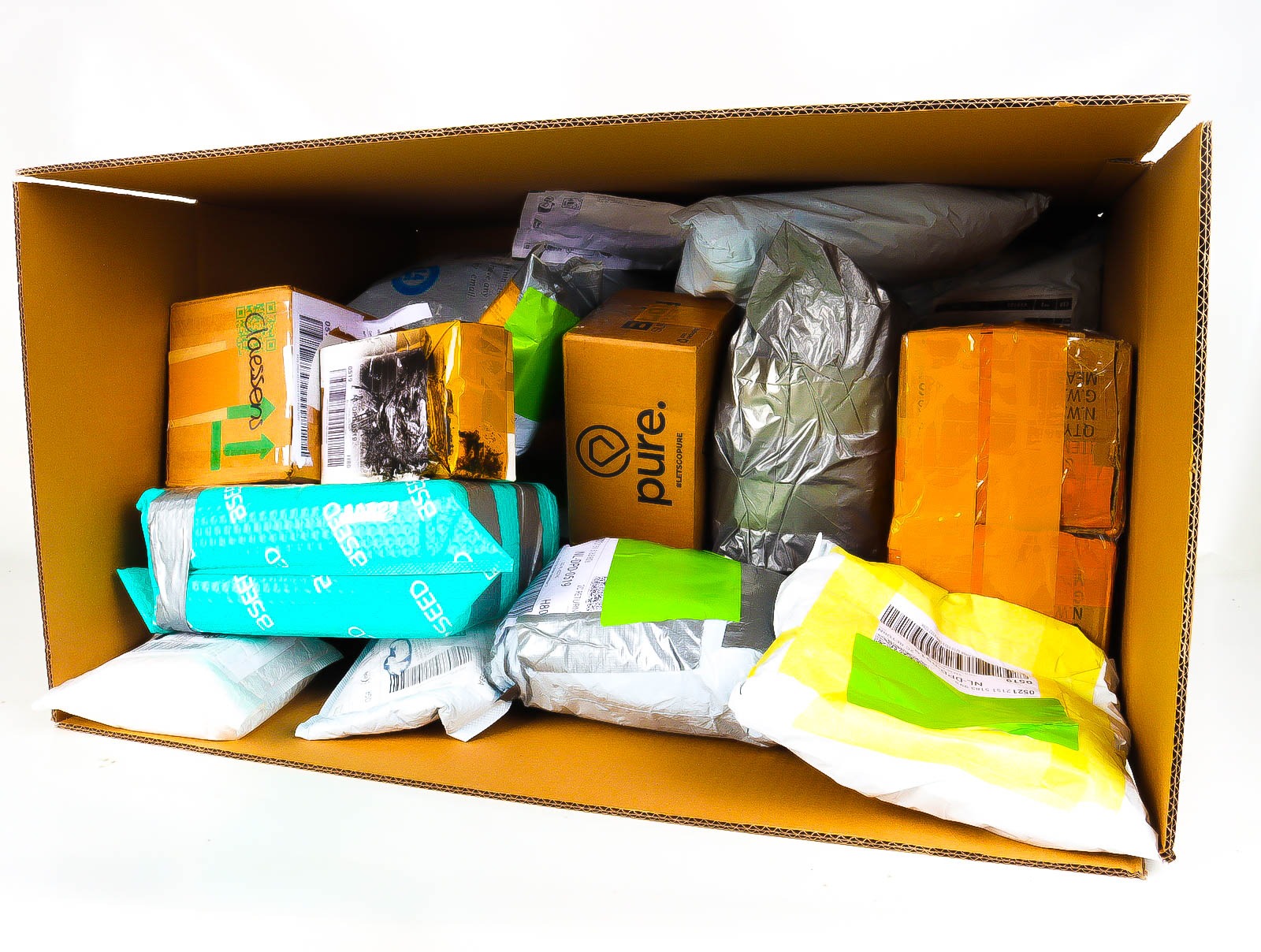 XXL Doos met Verloren & Retour Postpakketten