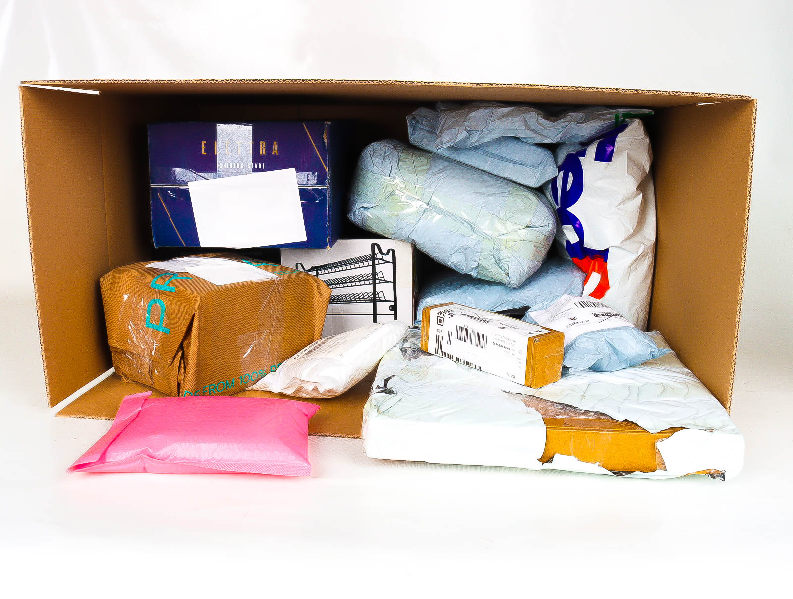 XXL Doos met Verloren & Retour Postpakketten