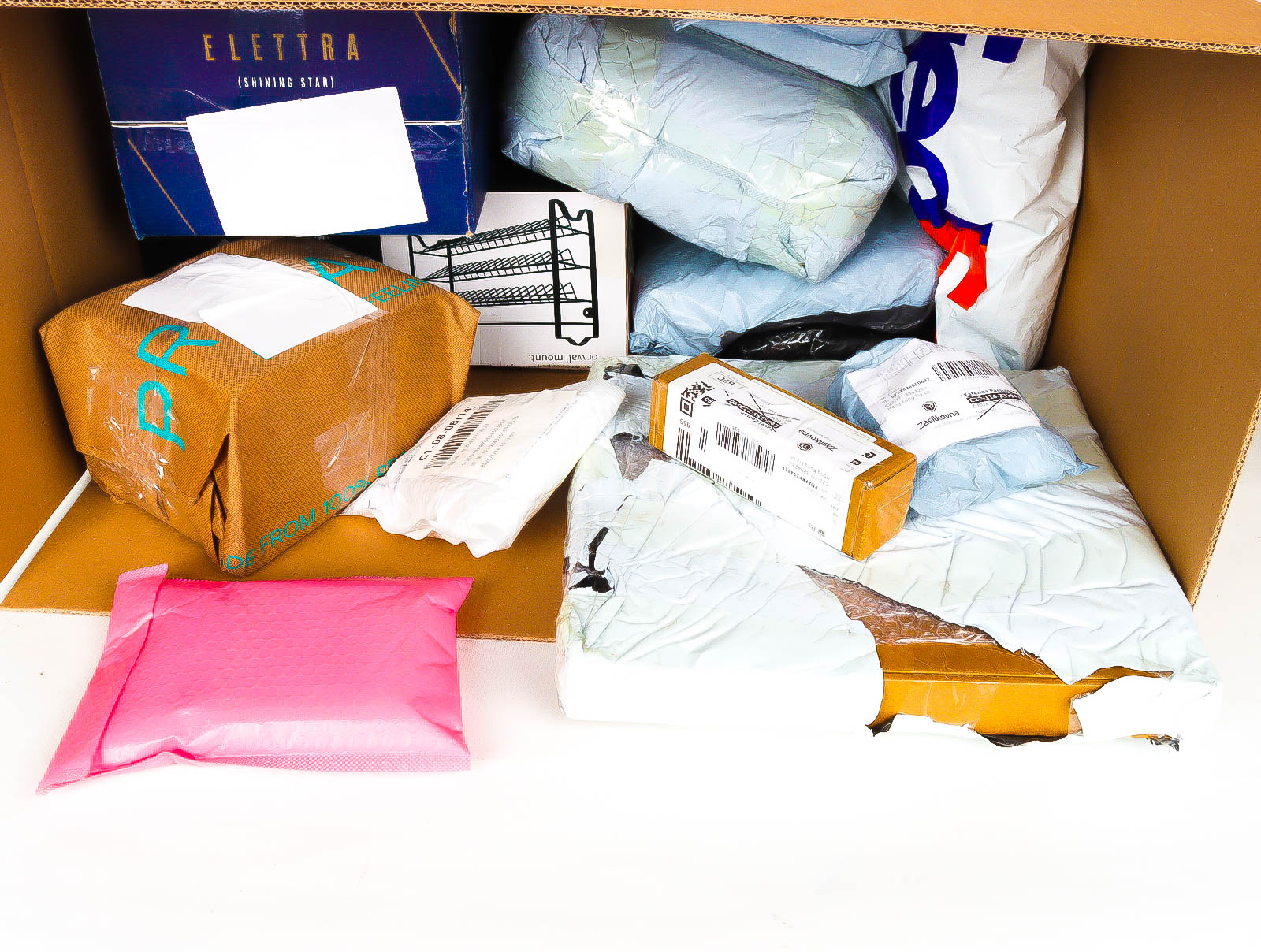 XXL Doos met Verloren & Retour Postpakketten